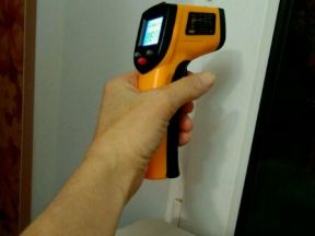 Лазерный ЖК-цифровой инфракрасный термометр, пиром
