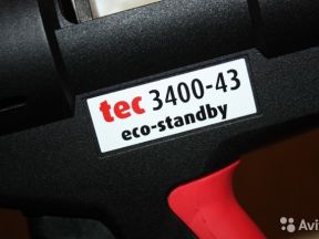 Пистолет термоклеевой TEC 3400-43