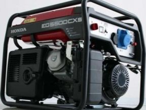 Новый бензиновый генератор Honda EG 5500 CXS