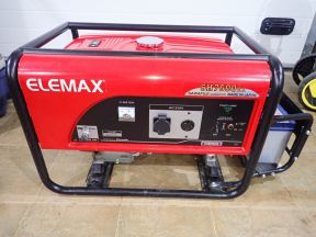 Генератор бензиновый elemax (мотор Honda)