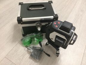 3D лазерный уровень (нивелир, зеленый луч)