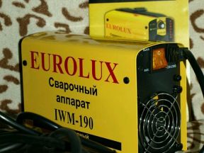 Сварочный аппарат инвертор Ресанта Eurolux IWM190