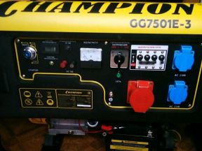 Бензиновый генератор gg7501e-3