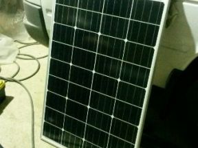 Солнечная батарея монокристал 12 вольт 100 ватт