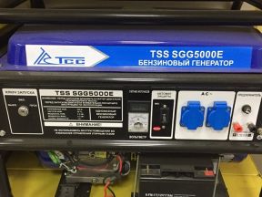 Бензиновый генератор TSS SGG5000E
