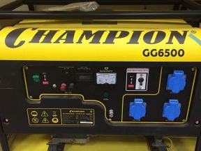 Бензиновый генератор champion GG6500