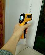 Лазерный ЖК-цифровой инфракрасный термометр, пиром