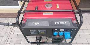 Бензиновый генератор elitech бэс 6500 Д