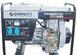 Дизельный генератор Genctab gsdg 6000cleh-W