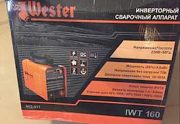 Сварочный аппарат инвертор wester IWT 160 новый