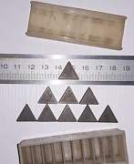 Твердосплавные треугольники Р20, пластины, СССР