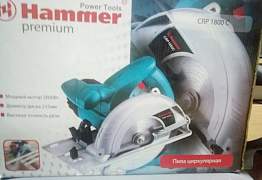 Пила циркулярная hammer CRP1800C premium