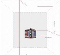 Лазерный нивелир / уровень ADA Куб 3D (3 луча)