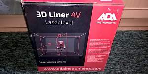 Уровень лазерный ada 3d liner 4v