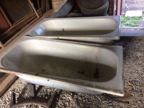 Ванны для приготовление бетона и раствора