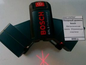 Лазерный уровень Bosch GTL 3