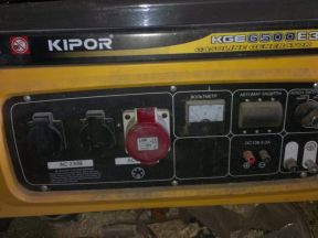  генератор kipor KGE6500E3