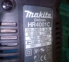 Перфоратор Макита 4001С SDS МАХ,МАКС