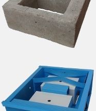 Новая форма для изготовления блоков тисэ (блоки)