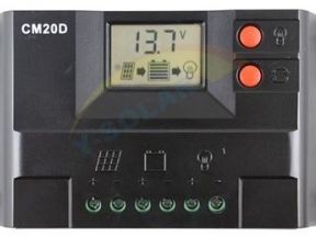 Контроллер заряда для солнечных панелей CM20D 20A