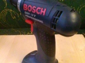 Дрель-шуруповёрт Bosch GSR 12 v Профессионал