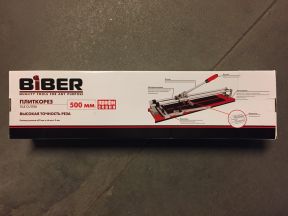 Новый плиткорез Biber 2-х функциональный 500mm под