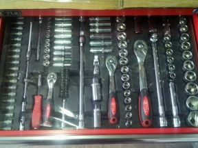 Шкаф TLK +Набор инструментов 185 предметов