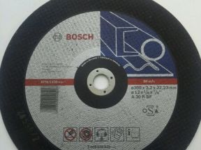 Диск отрезной по металлу Bosch 300х22мм