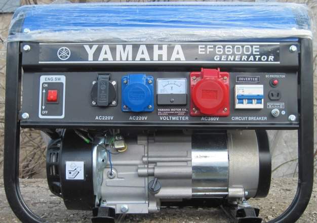 Купить генератор 380 вольт. Генератор Yamaha ef6600e. Бензогенератор Yamaha ef6600e. Yamaha 6600 Генератор. Генератор Yamaha EF 5500 EFW.
