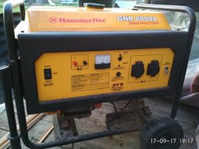  Бензиновый генератор hammer GNR6000 А