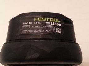 Аккумулятор Festool BPC 18 Li 4.2 Ah новый 499751