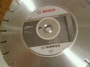 Алмазный диск bosch 350 20 новый