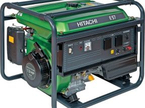 Бензиновый генератор Hitachi E 57. Новый в упак