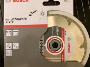 Алмазный диск Bosch best for Marble 125-22,23