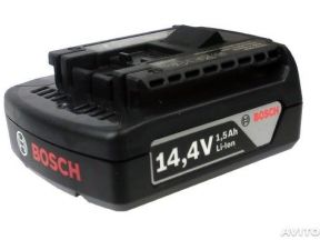  аккумуляторы bosch 14.4V 1.5 Ah. Li-ion