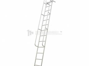 Лестница с поручнями лпна-4,2 приставная алюминиев
