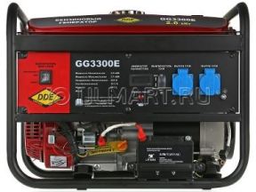 Бензиновый генератор DDE GG3300E