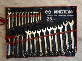 Набор комбинированных ключей 26 шт Кинг tony 1226