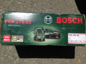 Эксцентриковая шлифовальная машина Bosch PEX 270AE