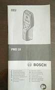 Универсальный детектор Bosch PMD 10
