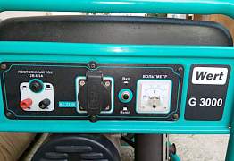Генератор бензиновый Wert G3000