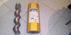 Шнековая пара PFT Р7-1,5 с цапфой (статор и ротор)