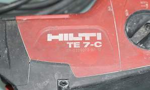 Перфоратор Hilti TE-7C возможен обмен