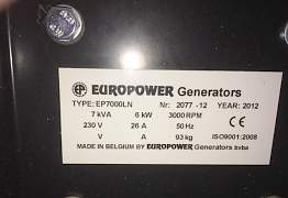 Генератор Europower EP7000LN