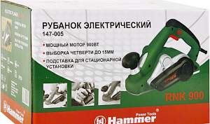 Электро Рубанок hammer RNK900 новый