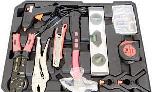 Набор инструментов в чемодане 187 предметов