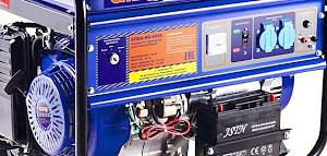 Гибридный генератор (Газ,Gaz-бензин) спец HG-6500