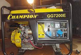 Бензиновый электро генератор Champion GG7200E