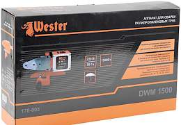 Аппарат для сварки пластик труб wester DWM 1500