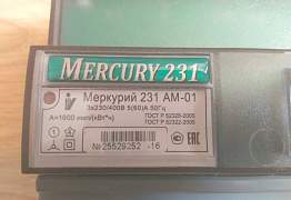 Счетчик трехфазный Меркурий 231 Ам-01 новый